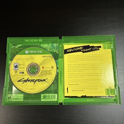 Xbox One Cycper Punk 2077