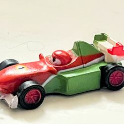 Disney Pixar Cars Cake Topper Francesco Bernoulli 2" Long Plastic Vehicle