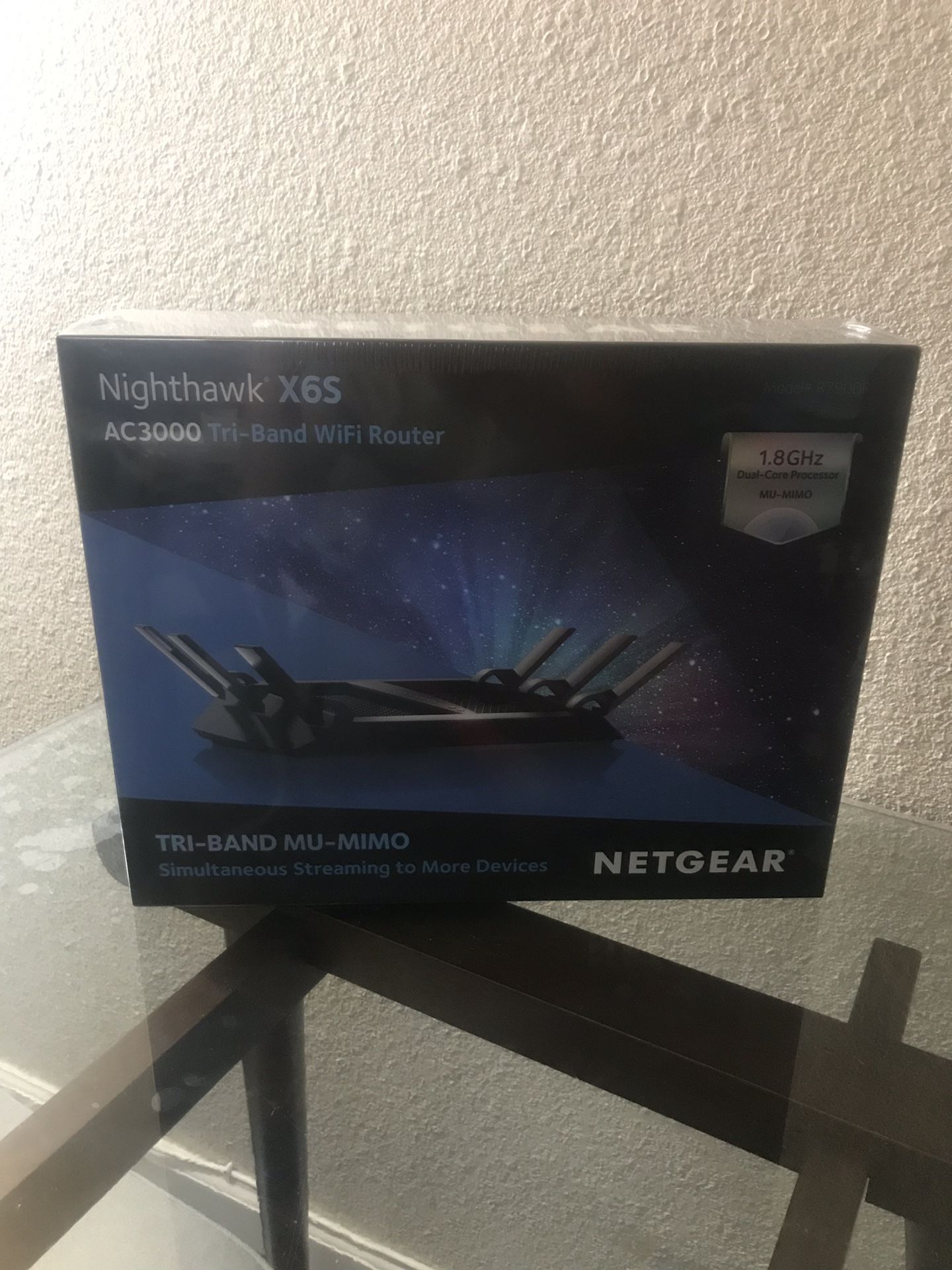 NETGEAR Nighthawk X6 AC3000 Dual Band Smart WiFi Router, Gigabit