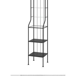 IKEA RÖNNSKÄR Shelving unit, black