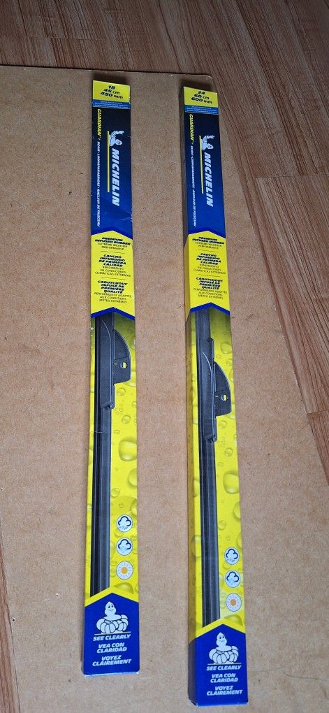 Michelin Guardian+ Beam Wiper Blade Windshield Wiper All Season 24" and 18"