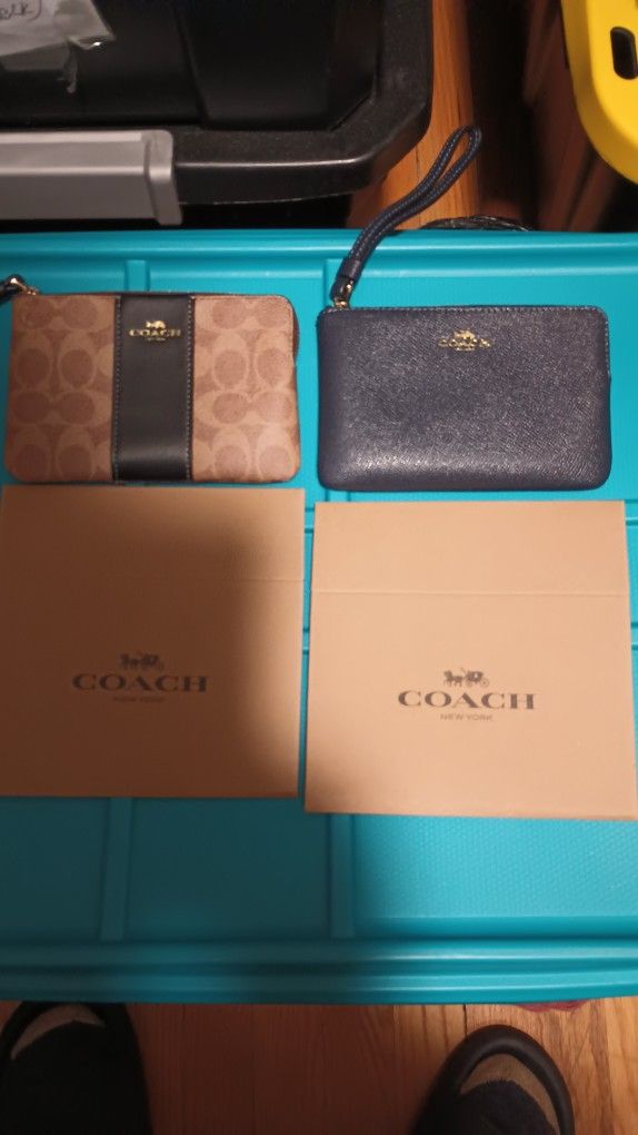 Wristlet Coach Purses /$40 Ea