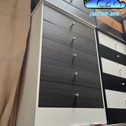 White And Grey Custom Dresser Drawer Cajonera Comoda 