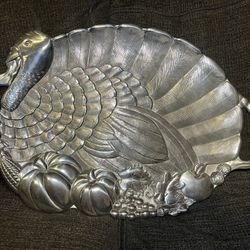Large Gorham 1831 Metal Turkey Platter / Tray 24" X 16 1/2" Server New No Box