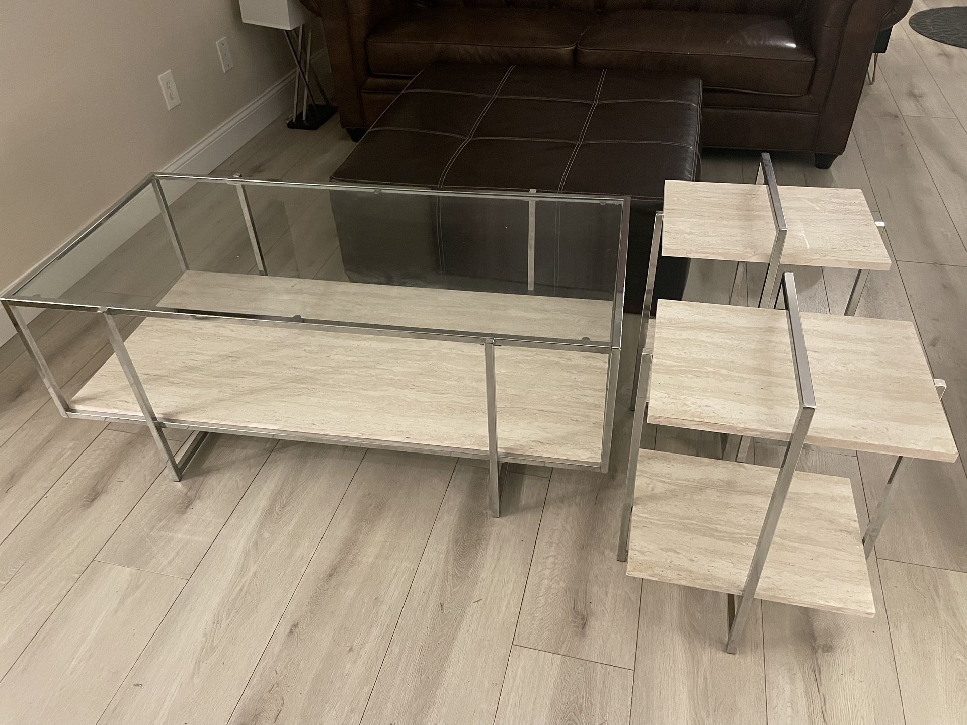 Ashley Coffee and Side Tables Set