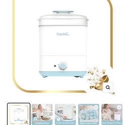 Brand new PAPABLIC Baby Bottle Steam Sterilizer and Dryer