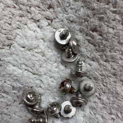 Metal Screws with Washers – Set of 12