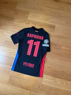 Authentic Nike FC Barcelona RAPHINHA🇧🇷 2024/25 away jersey (Size small)