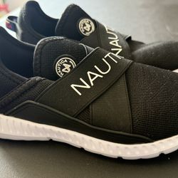 Nautica Kids Black and White Sneakers
