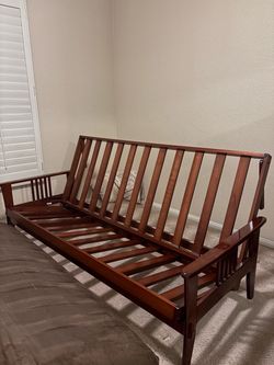 Futon or queen size bed frame