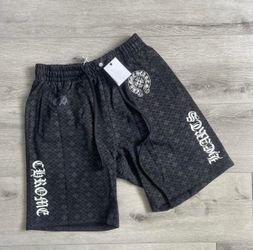 Chrome heart shorts