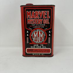Marvel Mystery Oil Vintage 1 Qt Metal Can