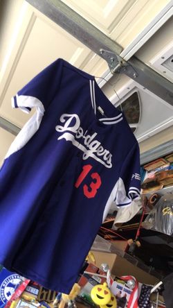 Dodgers baseball jersey size YXL