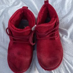 Size 8 Red Ugg Boots 
