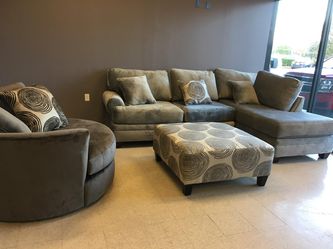 Made in America sectional chaise