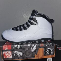 Air Jordan 10 Retro 'Steel' 2025 Size 10.5M