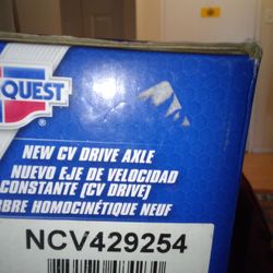 New Cv Drive Axle 