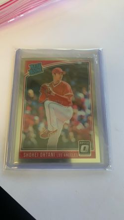 2018 Donruss Optic Silver Ohtani RC