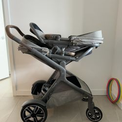 Moving Sale - Luxury Nuna Stroller with Twin Seat - $650 (Miami Beach)