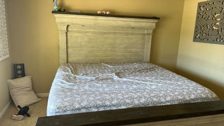 Bed and frame