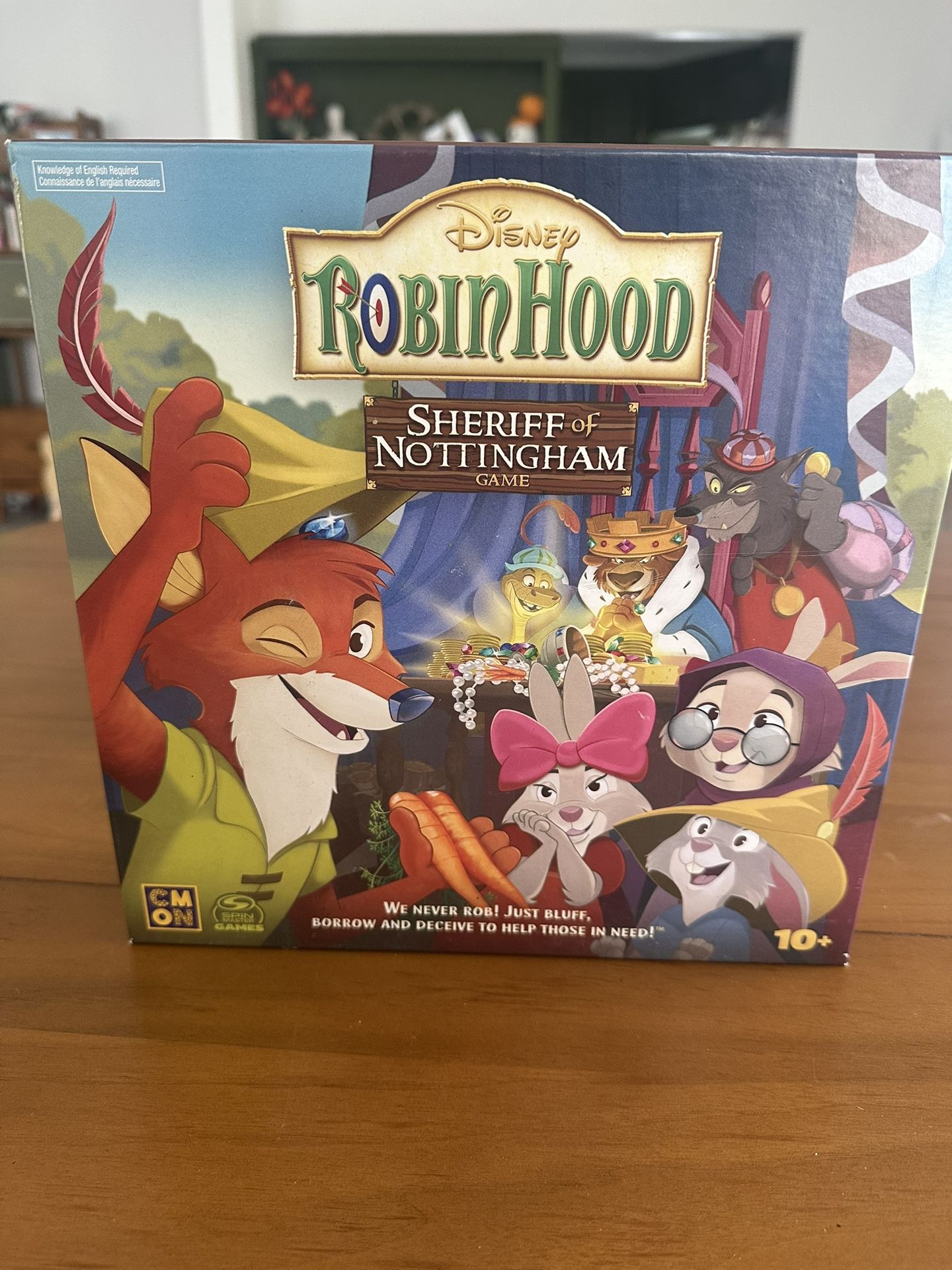 Disney Robin Hood Sheriff Of Nottingham Board Game