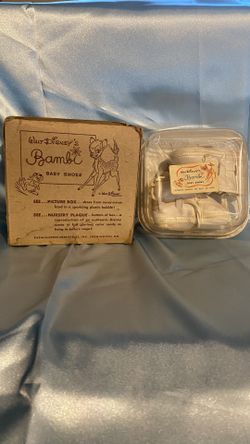 Walt Disney Baby Booties From The 1950s
