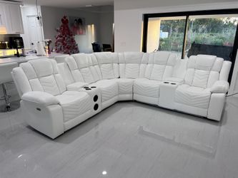 Power Sectional Sofa / Sofa Seccional Electrico 🚚[Fast-Delivery]💨