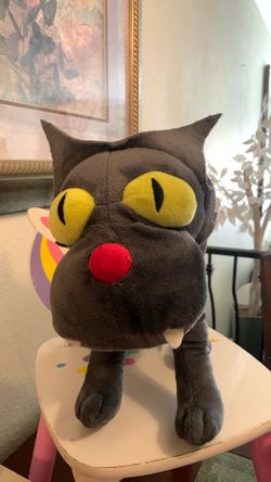 THE SIMPSON PET CAT SNOWBALL 12” tall X 14” WIDE