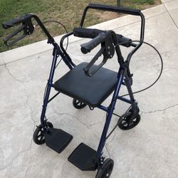 Medical Rolling Walker With Seat