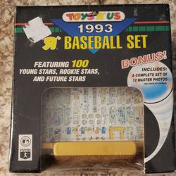 1993 Toys R Us Complete Baseball Set