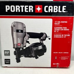 Porter Cable 15-Degree Pneumatic Coil Roofing Nailer RN175C 