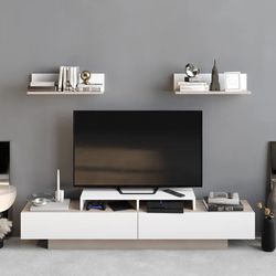 Pritts TV Stand for TVs up to 75" - By Orren Ellis