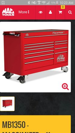 Mac Tools Macsimizer 11-drawer tool box