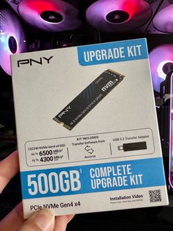 🔥 512Gb Nvme Gen 4 PNY New Sealed