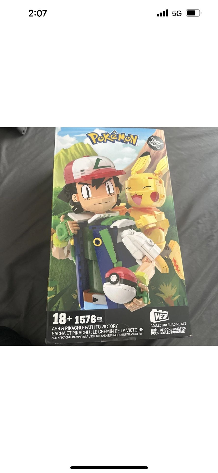 Mega Construx Pokemon Ash & Pikachu: