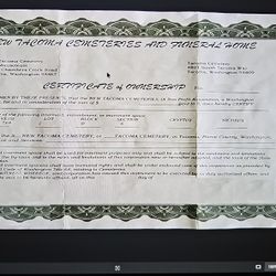 Side By Side Cemertary Plots 763 & 764  Current Price