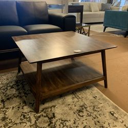 Walnut MC Square Coffee Table