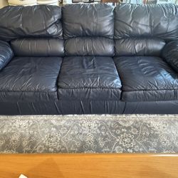 Lazy Boy Leather Love Seat And Couch