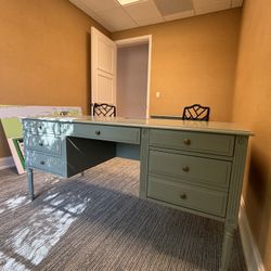 Sage Green Desk 
