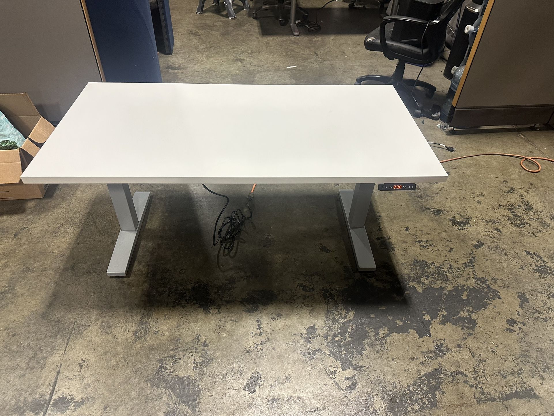 JRB Studio/ Herman Miller 60” Standing Desk! Electric Height Adjustable Sit Stand Desk! We Also Have Herman Miller Chairs And Monitor Arms!