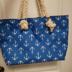Hand Bag Or Over Night Bag Or Beach
