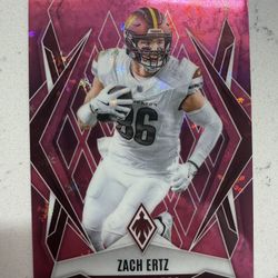 Zach Ertz 2025 Phoenix #32 Pink Winter /299 Washington Commanders