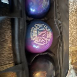 Bowling Bag, Balls, Shoes and Accessories