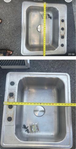 Stainless Steel Single Basin Drop-In Sink