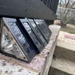 Set of Solar Panels Step Lights