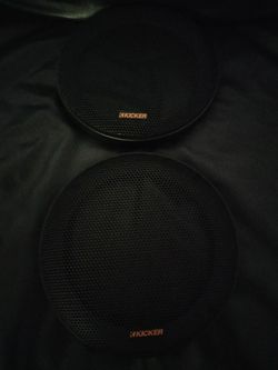 6.5" Inch Kicker Speaker Covers