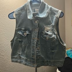 Jean Jacket Vest 