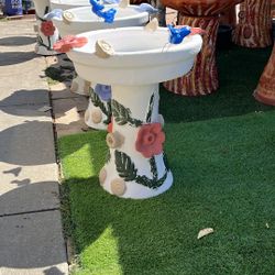 Blue Bird Garden Bird Bath