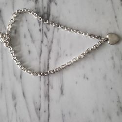 HEART CHARM CHAIN CHOKER