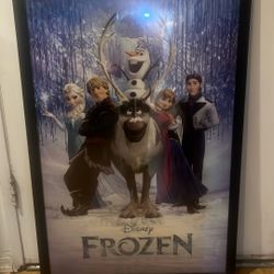 Frozen Poster With Frame